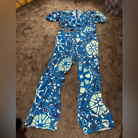 RHODE linen jumpsuit - Picture 2 of 4